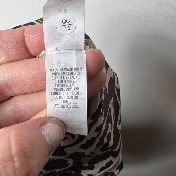 Aerie offline goals 7/8‎ leggings high rise animal print women’s size medium - Picture 8 of 9